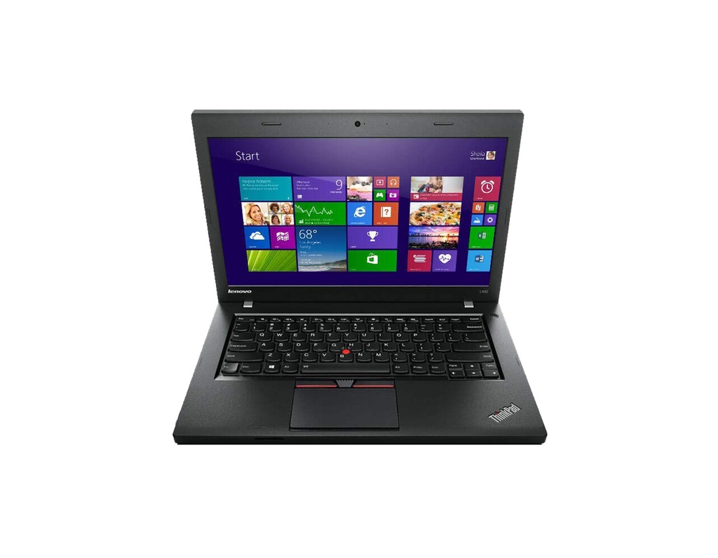 Lenovo ThinkPad L450 | Intel Core i5 (5th Gen) | 8GB RAM | 180GB SSD | 14-inch LED Display | Refurbished Laptop